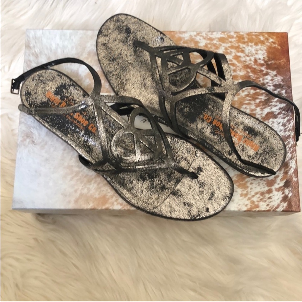 New Silver Sandals